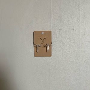 handmade crystal earrings